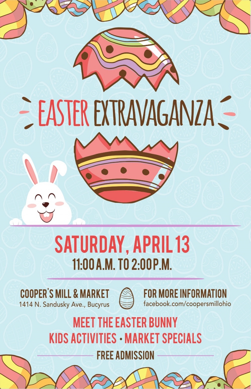 Easter Extravaganza at Cooper’s Mill & Market Bucyrus Area Chamber of